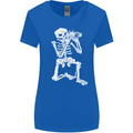 Skeleton Photographer Photography Womens Wider Cut T-Shirt Royal Blue