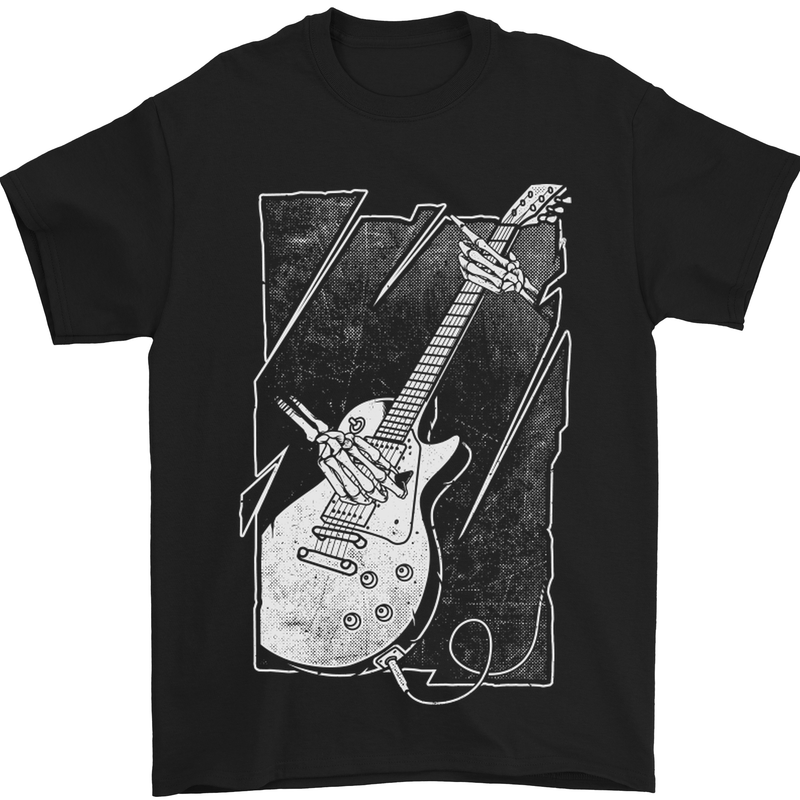 Guitar T-Shirt Mens Electric Acoustic Bass Funny Music Tshirt Tee Top 9