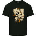 Skull Ace of Spades Heavy Metal Rock Music Kids T-Shirt Childrens Black