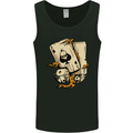 Skull Ace of Spades Heavy Metal Rock Music Mens Vest Tank Top Black