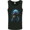Skull Biker Motorcycle Motorbike Grim Reaper 10 Mens Vest Tank Top Black