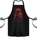 Skull Biker Motorcycle Motorbike Grim Reaper 14 Cotton Apron 100% Organic Black