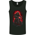 Skull Biker Motorcycle Motorbike Grim Reaper 14 Mens Vest Tank Top Black