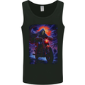 Skull Biker Motorcycle Motorbike Grim Reaper 16 Mens Vest Tank Top Black