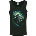 Skull Biker Motorcycle Motorbike Grim Reaper 17 Mens Vest Tank Top Black