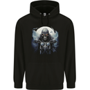 Skull Biker Motorcycle Motorbike Grim Reaper 22 Childrens Kids Hoodie Black