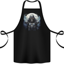 Skull Biker Motorcycle Motorbike Grim Reaper 22 Cotton Apron 100% Organic Black