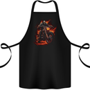 Skull Biker Motorcycle Motorbike Grim Reaper 24 Cotton Apron 100% Organic Black