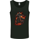 Skull Biker Motorcycle Motorbike Grim Reaper 24 Mens Vest Tank Top Black