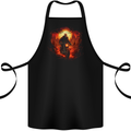 Skull Biker Motorcycle Motorbike Grim Reaper 30 Cotton Apron 100% Organic Black