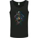 Skull Biker Motorcycle Motorbike Grim Reaper 32 Mens Vest Tank Top Black