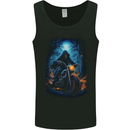 Skull Biker Motorcycle Motorbike Grim Reaper 4 Mens Vest Tank Top Black