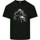 Skull Biker Motorcycle Motorbike Grim Reaper 5 Mens Cotton T-Shirt Tee Top Black