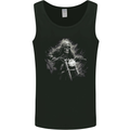 Skull Biker Motorcycle Motorbike Grim Reaper 5 Mens Vest Tank Top Black
