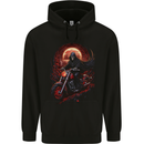 Skull Biker Motorcycle Motorbike Grim Reaper 6 Childrens Kids Hoodie Black