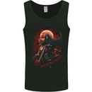 Skull Biker Motorcycle Motorbike Grim Reaper 6 Mens Vest Tank Top Black