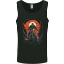 Skull Biker Motorcycle Motorbike Halloween 23 Mens Vest Tank Top Black