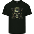 Skull From the Darkness Mens Cotton T-Shirt Tee Top Black