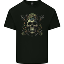 Skull From the Darkness Mens Cotton T-Shirt Tee Top Black