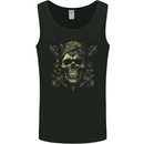 Skull From the Darkness Mens Vest Tank Top Black