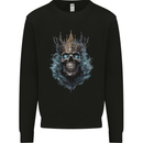 Skull King Kids Sweatshirt Jumper Black