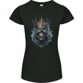 Skull King Womens Petite Cut T-Shirt Black