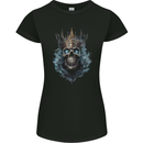 Skull King Womens Petite Cut T-Shirt Black