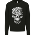 Skull Made of Skulls Heavy Metal Rock Music Mens Sweatshirt Jumper Black