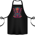 Skull Resurrection Cotton Apron 100% Organic Black