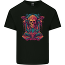 Skull Resurrection Kids T-Shirt Childrens Black
