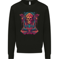 Skull Resurrection Mens Sweatshirt Jumper Black