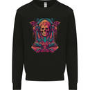 Skull Resurrection Mens Sweatshirt Jumper Black