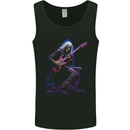 Skull Rocker Rock n Roll Heavy Metal Electric Guitar Mens Vest Tank Top Black