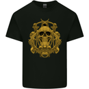 Skull of the Ages Kids T-Shirt Childrens Black
