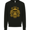 Skull of the Ages Mens Sweatshirt Jumper Black