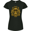 Skull of the Ages Womens Petite Cut T-Shirt Black