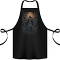 Skulls of Hell Grim Reaper Cotton Apron 100% Organic Black