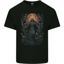 Skulls of Hell Grim Reaper Mens Cotton T-Shirt Tee Top Black