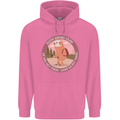 Sloth Hiking Team Funny Trekking Walking Childrens Kids Hoodie Azalea