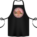 Sloth Hiking Team Funny Trekking Walking Cotton Apron 100% Organic Black
