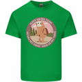 Sloth Hiking Team Funny Trekking Walking Mens Cotton T-Shirt Tee Top Irish Green
