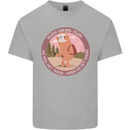 Sloth Hiking Team Funny Trekking Walking Mens Cotton T-Shirt Tee Top Sports Grey