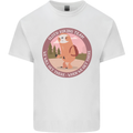 Sloth Hiking Team Funny Trekking Walking Mens Cotton T-Shirt Tee Top White