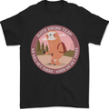 Sloth Hiking Team Funny Trekking Walking Mens T-Shirt 100% Cotton Black
