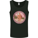 Sloth Hiking Team Funny Trekking Walking Mens Vest Tank Top Black