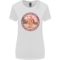 Sloth Hiking Team Funny Trekking Walking Womens Wider Cut T-Shirt White