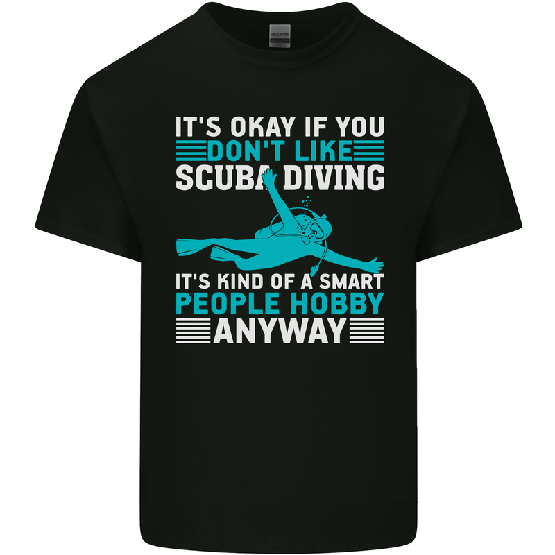 Smart People Hobbie Funny Scuba Diving Diver Kids T-Shirt Childrens Black