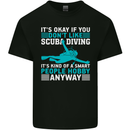 Smart People Hobbie Funny Scuba Diving Diver Mens Cotton T-Shirt Tee Top Black