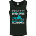 Smart People Hobbie Funny Scuba Diving Diver Mens Vest Tank Top Black