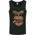 Smoking Gorilla Mens Vest Tank Top Black